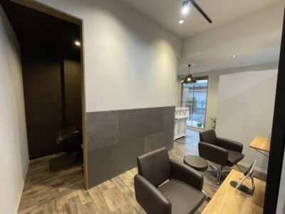 【新店舗工事】非日常的空間を体感できる個室ヘッドスパがある美容室｜NIENTE（ニエンテ）様